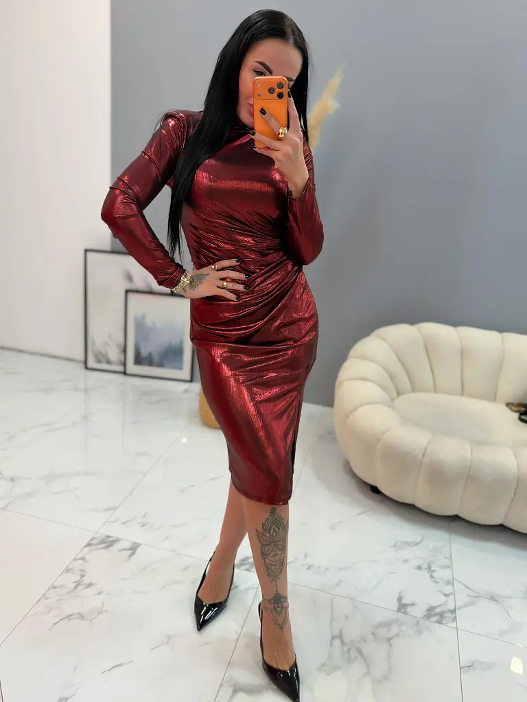 Elegantné trblietavé šaty CHEVAUN+