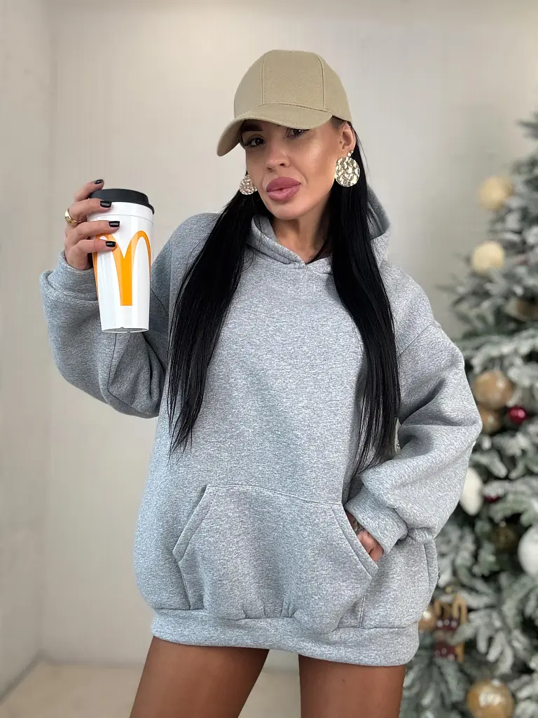 Zateplená oversized mikina s kapucňou YARA - next