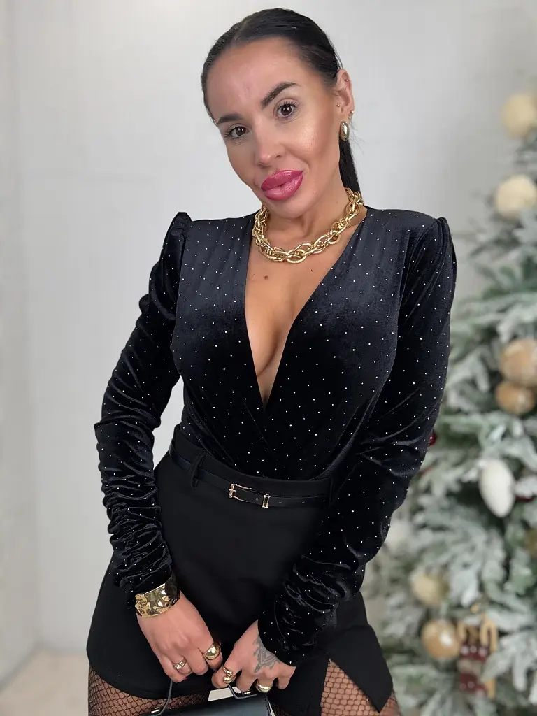 Sukňové nohavice s opaskom ANELISE