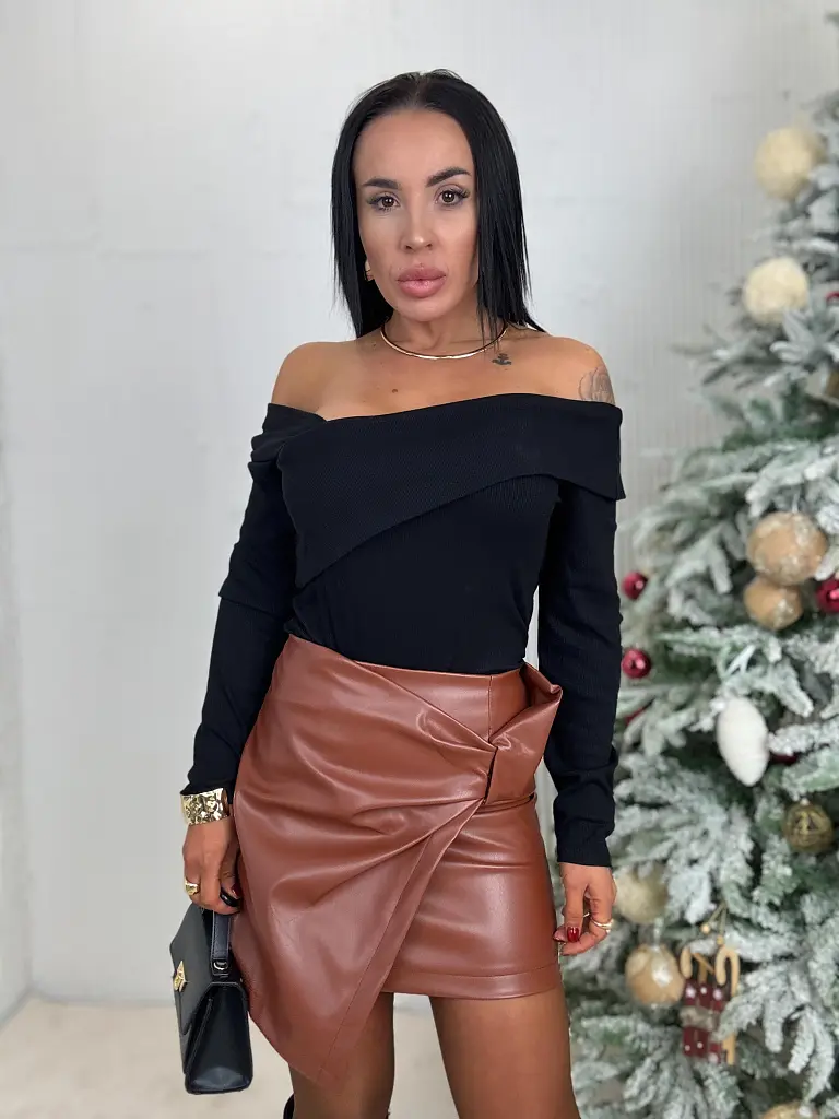 Koženková sukňa RAFIRA