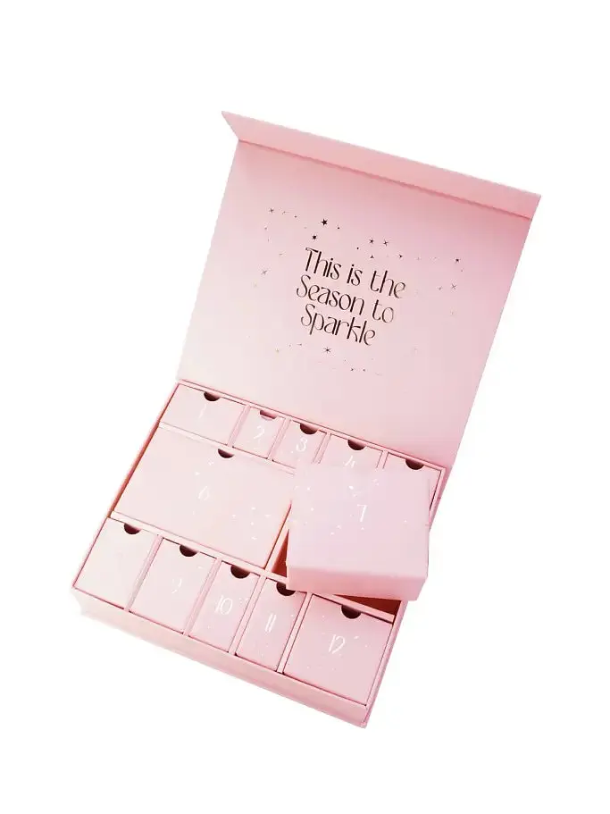 Adventný kalendár so šperkami - 12 boxov+