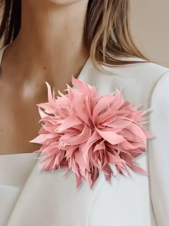 Ozdobná brošňa a sponka do vlasov – 2v1