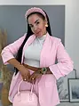 Baby pink dámske sako LILLA
