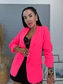 Neon pink dámske sako LILLA