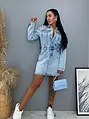 Svetlomodré denim šaty MARIBELLA