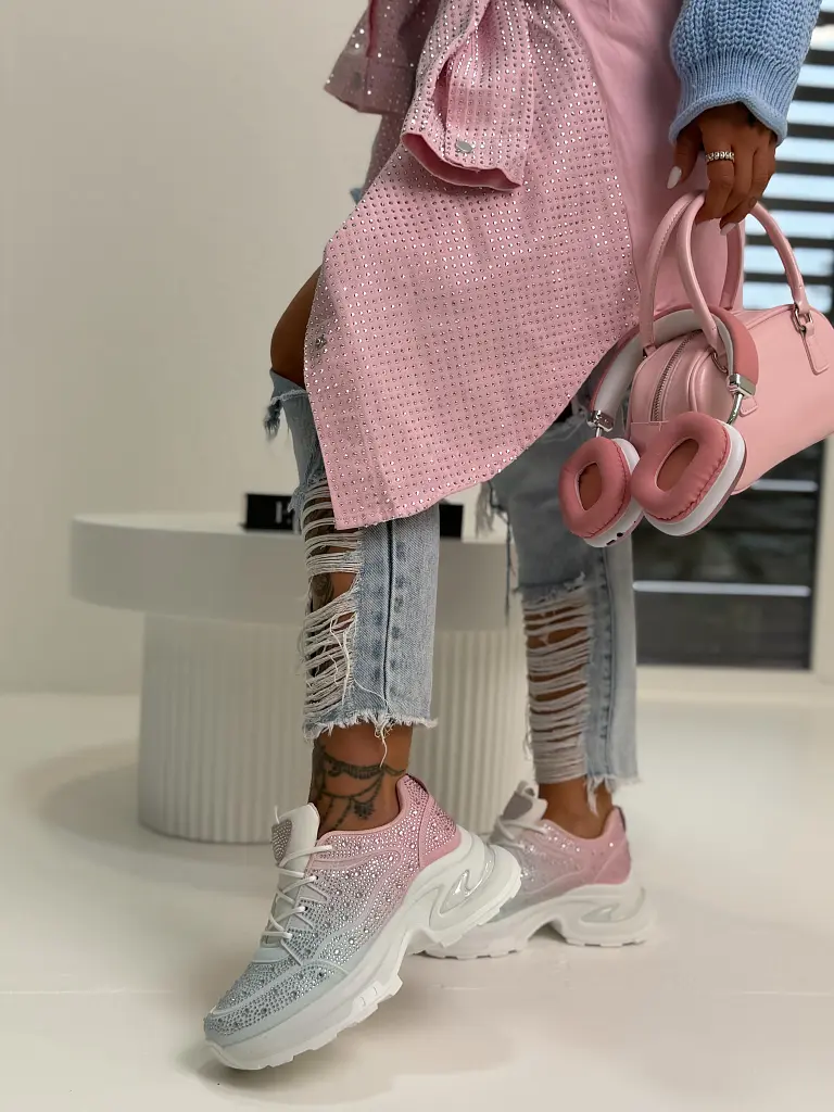 Trblietavé platformové tenisky SERRY- - next