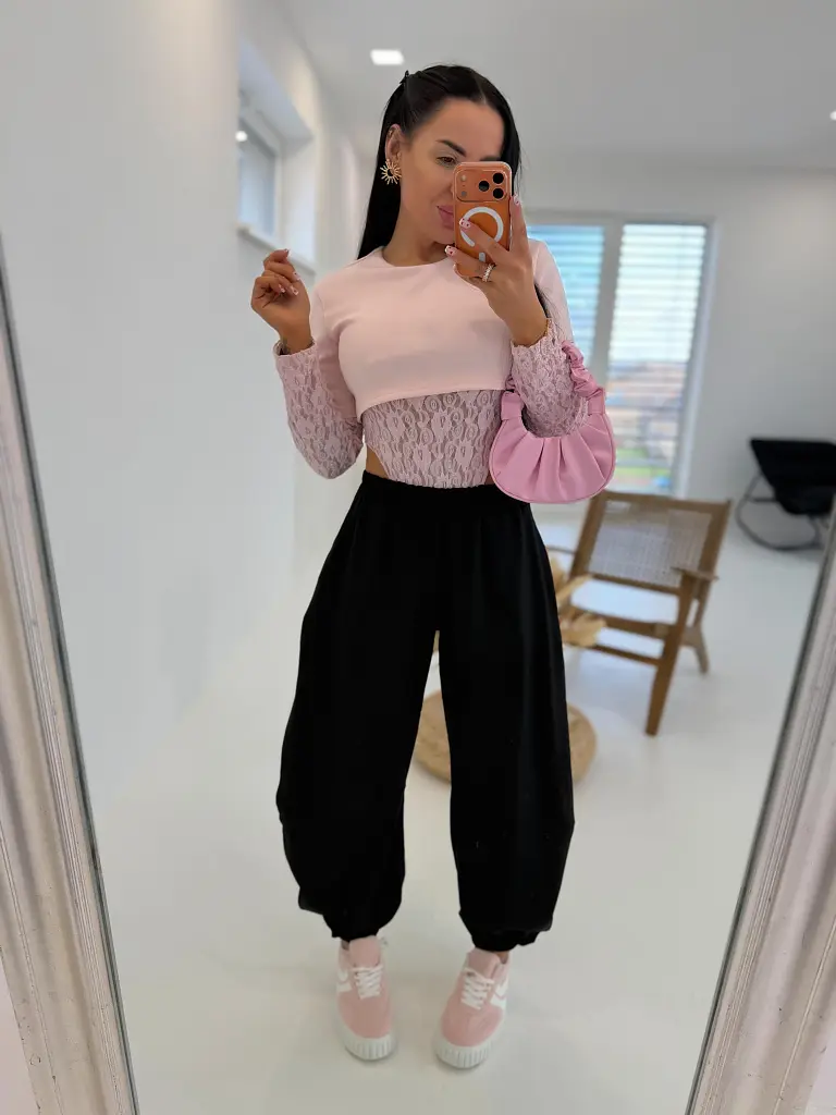 Balónové nohavice s gumeným pásom SEMA - next