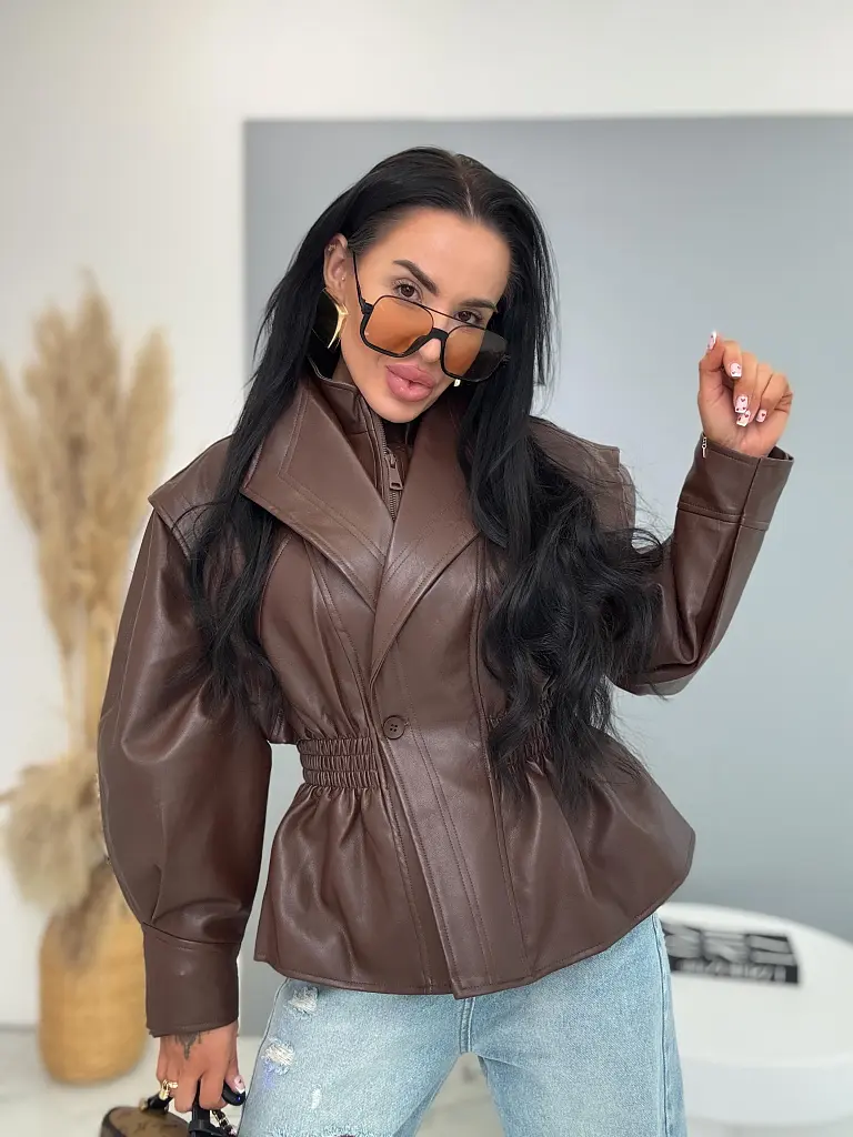 Koženková bunda ELISE