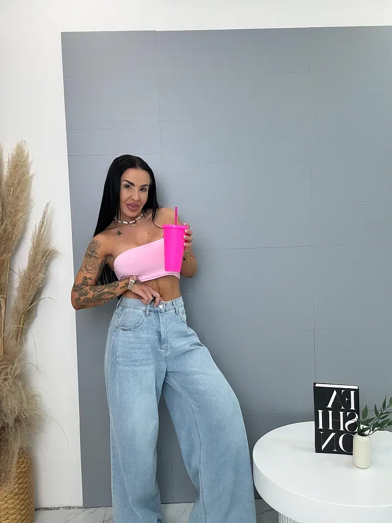 Vysokopásové palazzo rifle  - next