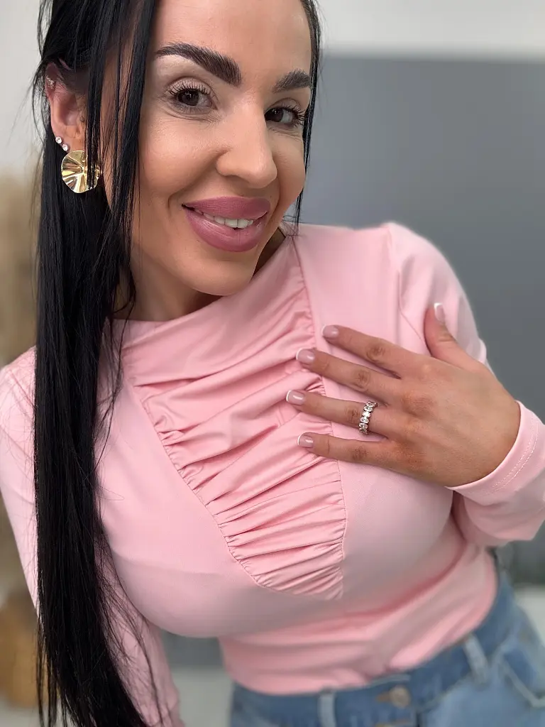 Puder dámske tričko AVINIA - next