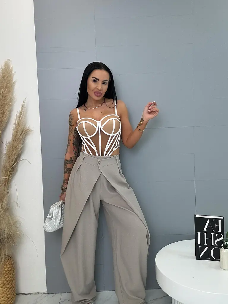 Balónové nohavice s gumeným pásom MAX