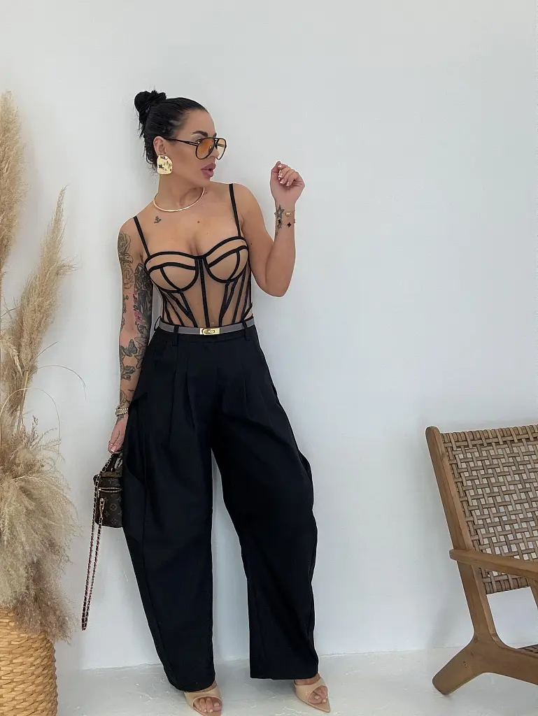 Balloon čierne nohavice SELORIA - next