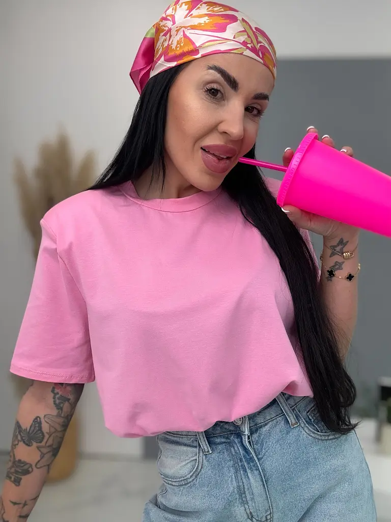 Basic tričko s vypchávkami