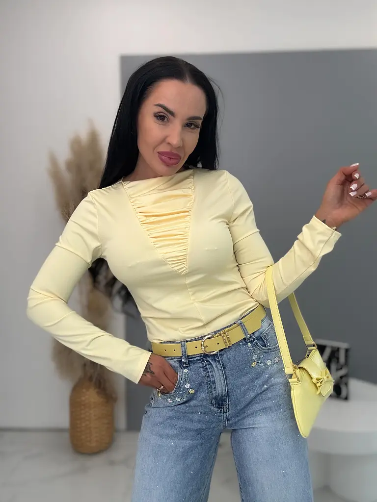 Yellow dámske tričko ENIRA