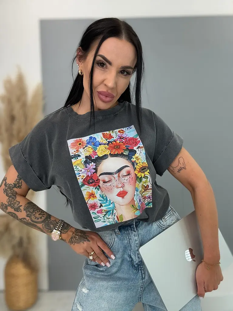 Dámske tričko s potlačou IVOLA