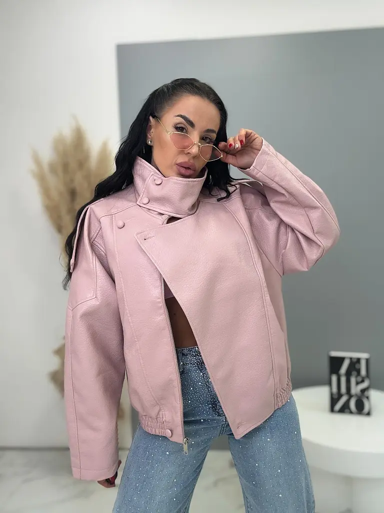 Koženková bomber bunda LIDER