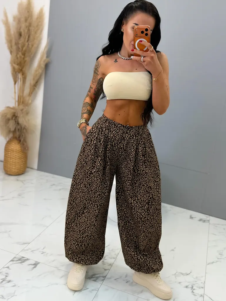 Balloon rifle s leopardím vzorom 