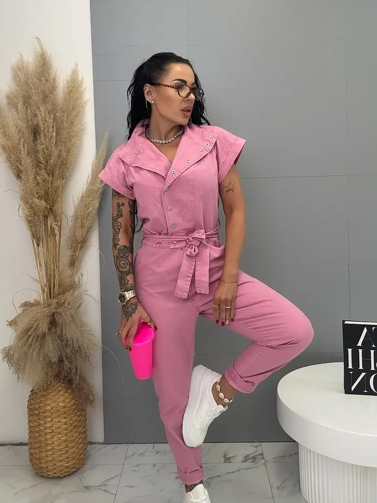 Denim overal s opaskom LIMAN