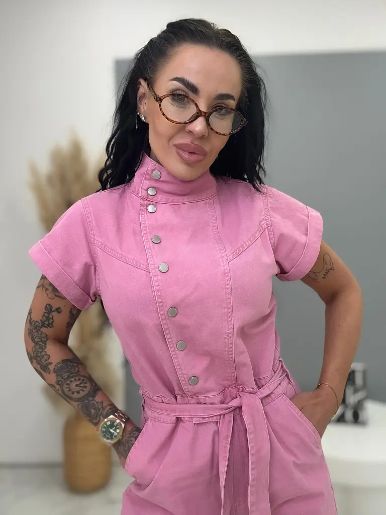 Denim overal s opaskom LIMAN - next