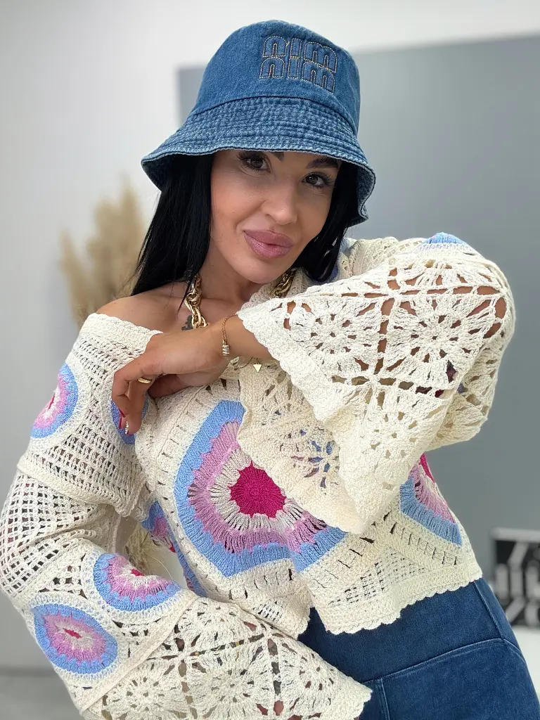 Ažúrový sveter LILI - next