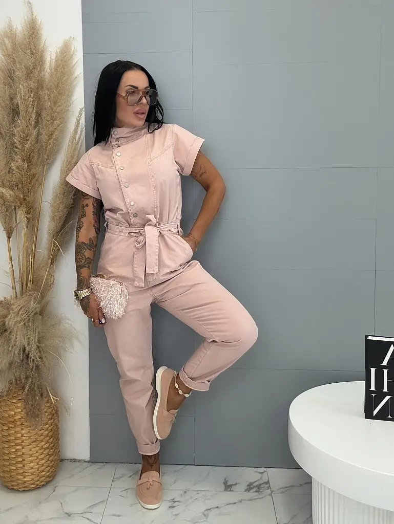 Denim overal s opaskom LIMAN - next