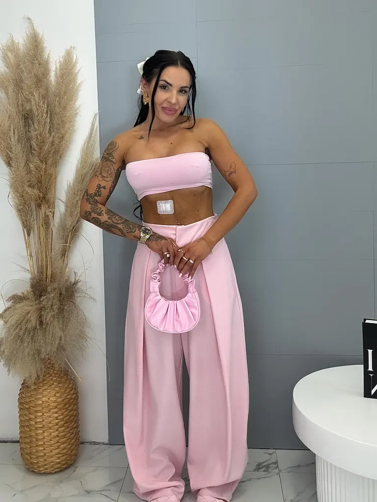 Balónové nohavice s gumeným pásom RIA - next