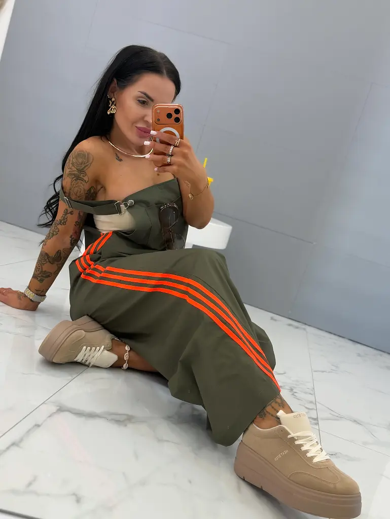 Dlhé balónové nohavice na traky ALIN - next