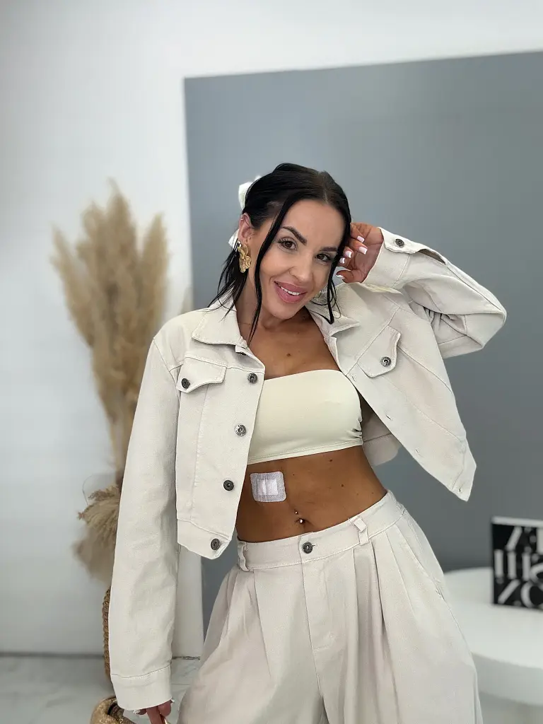 Dámska denim bunda KERRY - next