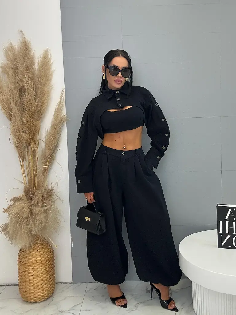 Trojdielny denim komplet RIA