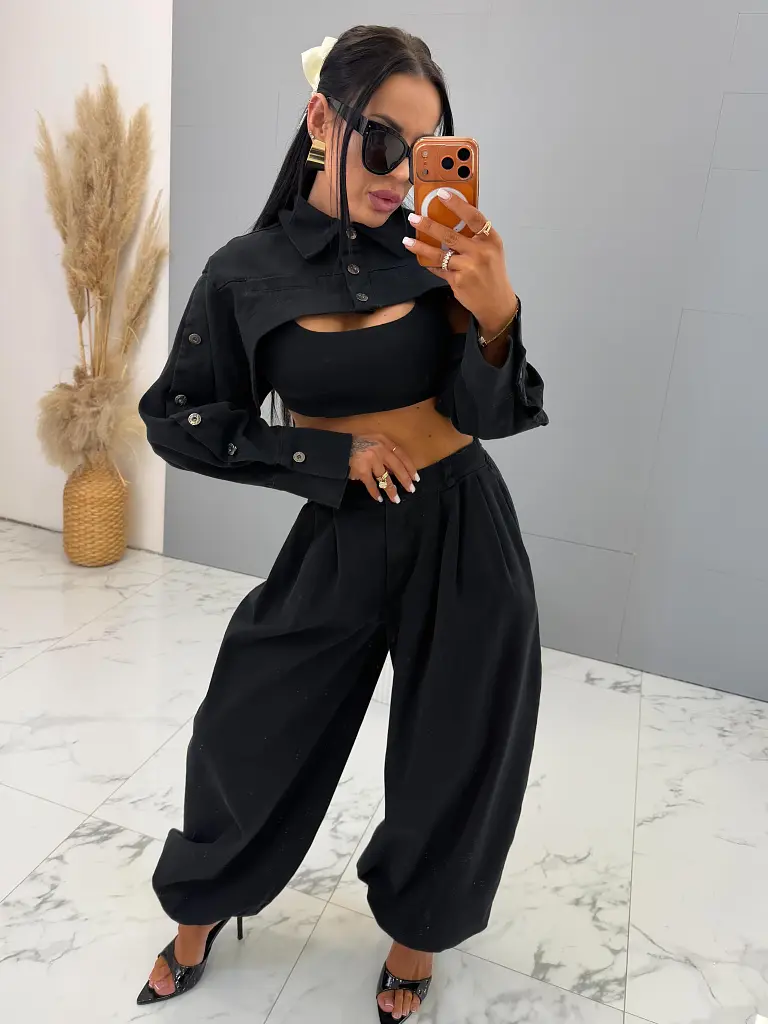 Trojdielny denim komplet RIA - next