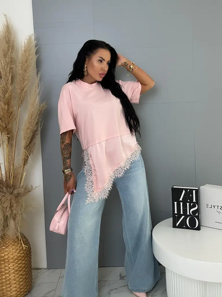 Dámske tričko s krajkou SIFIR - next