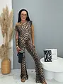 Dvojdielny komplet s leopardím vzorom ZARA
