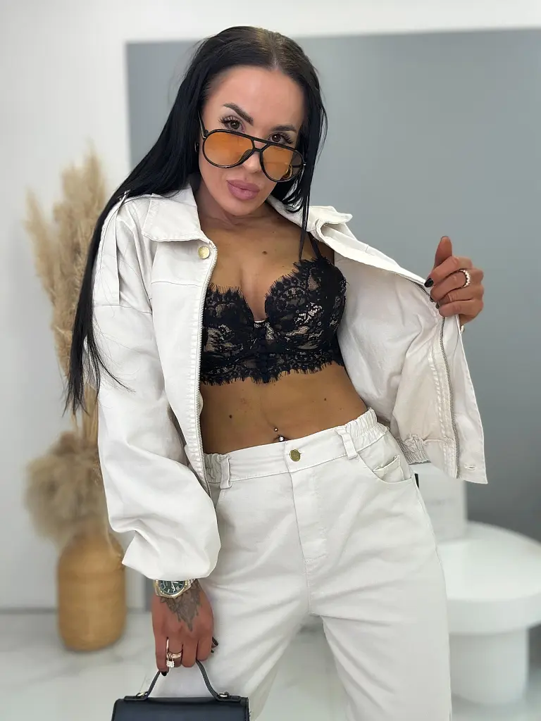 Dvojdielny denim komplet FREYA - next