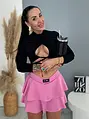 Tenisová skort sukňa s gumeným pásom SERVEA