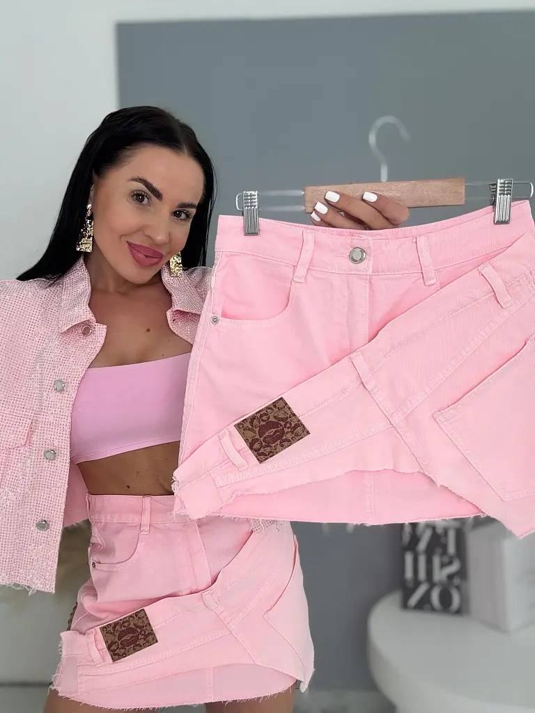 Džínsová mini sukňa EXTRA