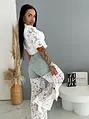 Džínsy s čipkou a kamienkami LACE