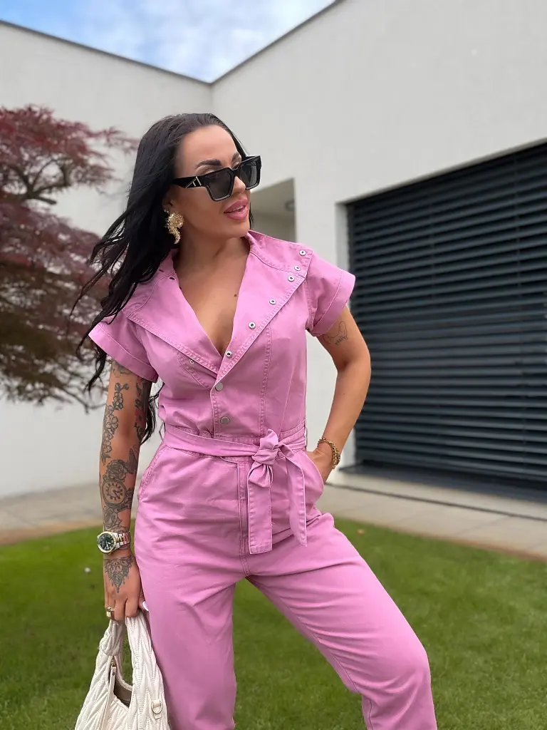 Denim overal s opaskom LIMAN