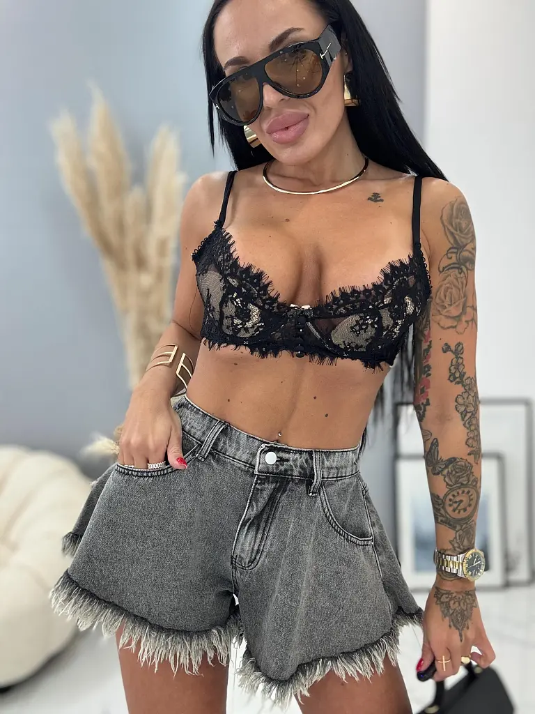 Denim šortky CYNTHIA - next