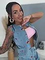 Dvojdielny denim set CHERRY KISS