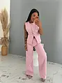 Dvojdielny pink denim komplet PINKY