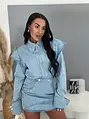 Dvojdielny denim komplet BONO