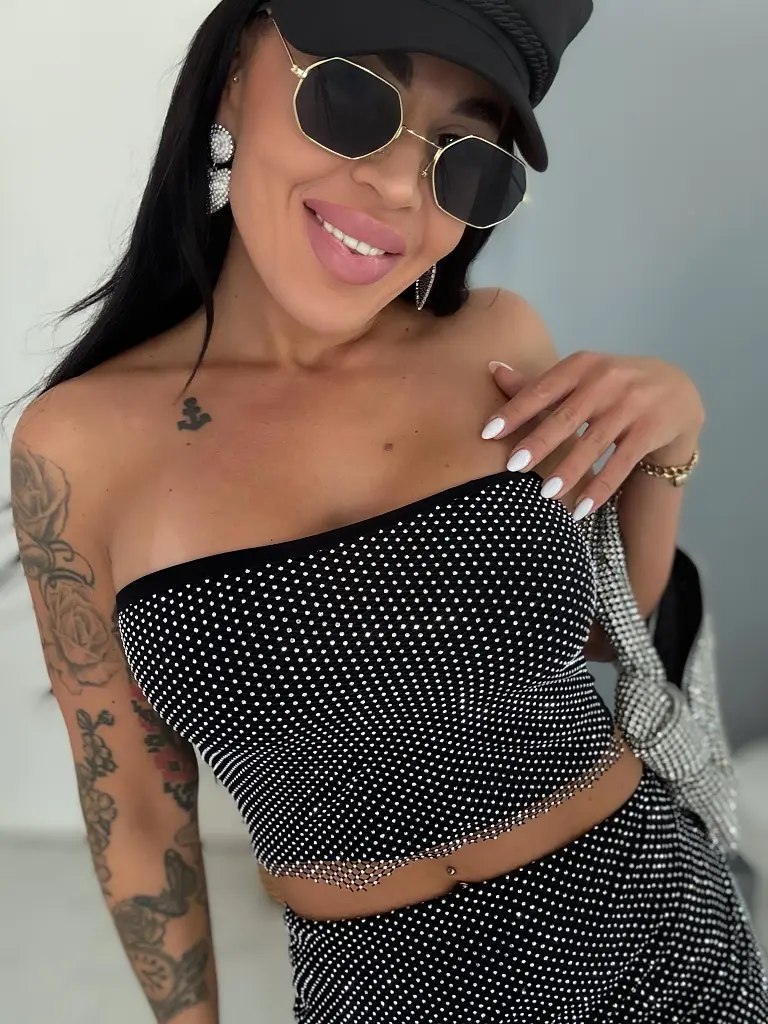 Top s kamienkami SEQUIN