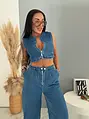 Dvojdielny denim komplet HUDSON