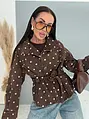 Džínsová bunda s opaskom DENIM DOT
