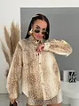 Dvojdielny denim komplet s kamienkami BAMBI