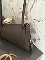 Hnedá kabelka z pravej  kože MODA