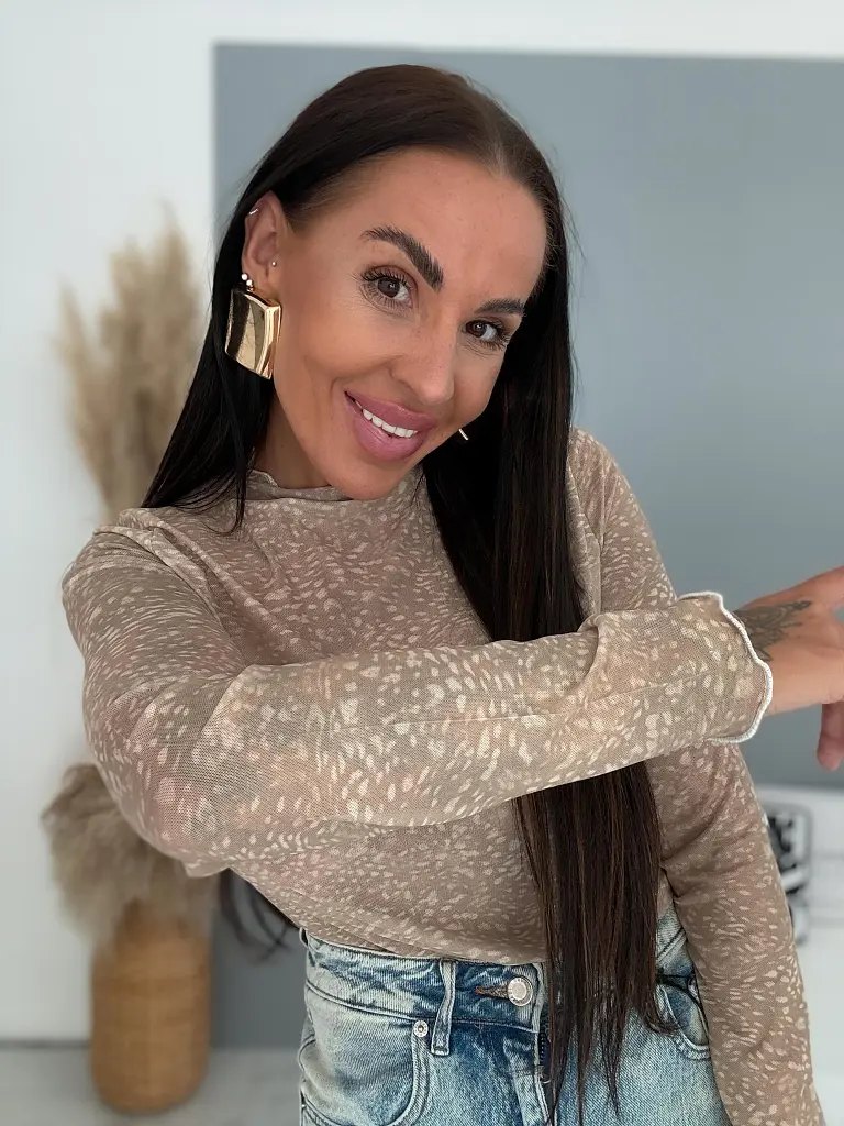 Šifónové tričko BAMBI - next