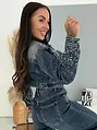 Denim nohavice s kamienkami STARDUST
