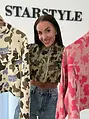 Crop denim jacket army NEPO