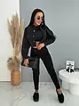 Dámske push-up fashion rifle s vysokým pásom FEMME